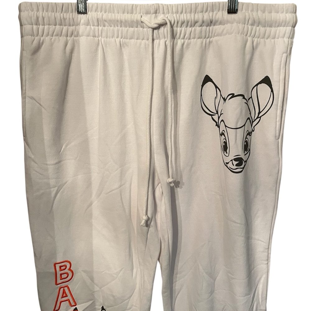 Disney Bambi Woman’s Jogger Pants with pockets size 2XL BNWT